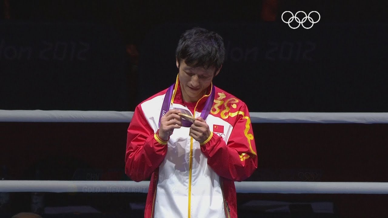 China's Zou Wins Men's Boxing Light Fly 49kg Gold -- London 2012 Olympics