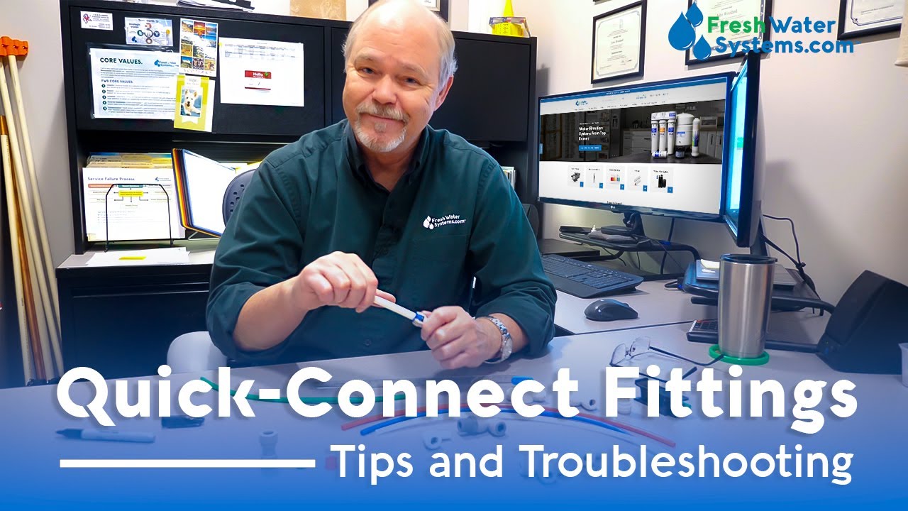 How to Fix Leaking Quick-Connect Fittings