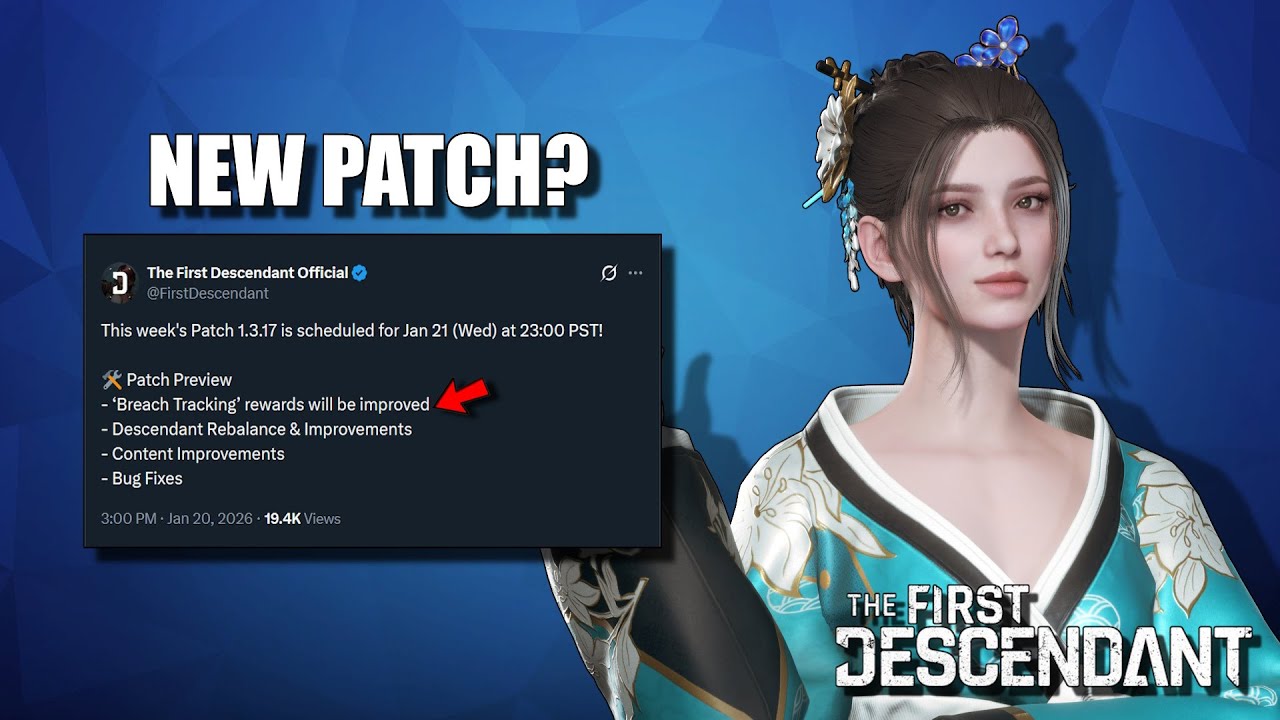 New Patch Coming This Thursday 1.3.17 | The First Descendant