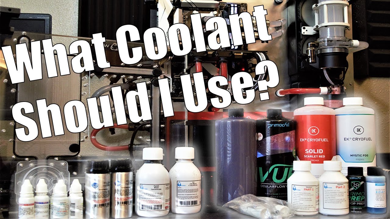 Coolant Basics for Custom Loops