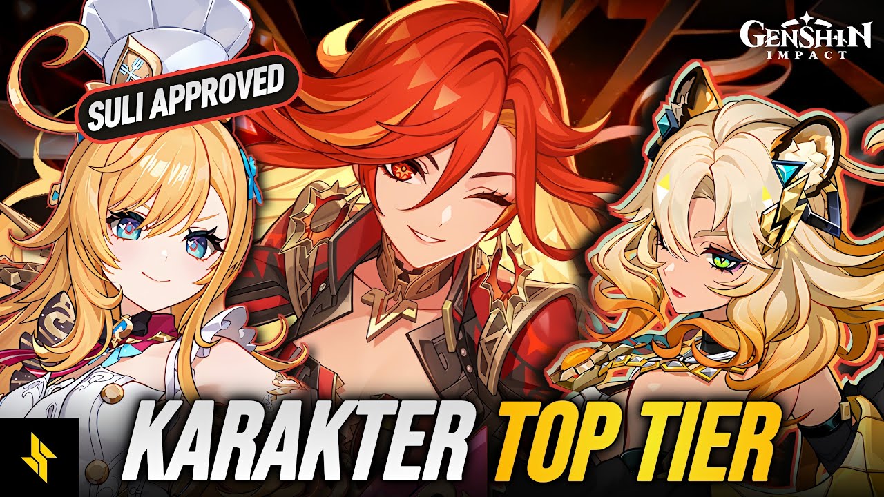 WAJIB GACHA?! INI TOP 10 KARAKTER META ERA NATLAN! Genshin Impact Indonesia