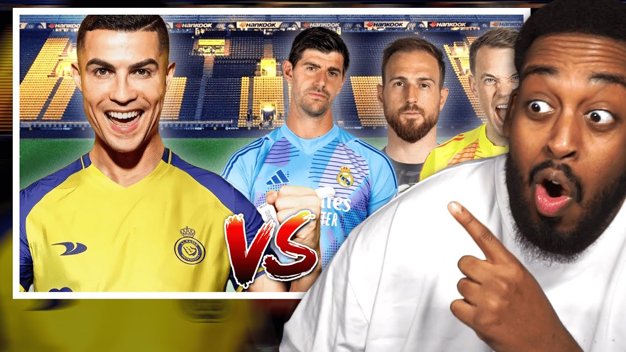 Wie viele TORHÜTER braucht man um RONALDO zu STOPPEN?🤯I JustFaro