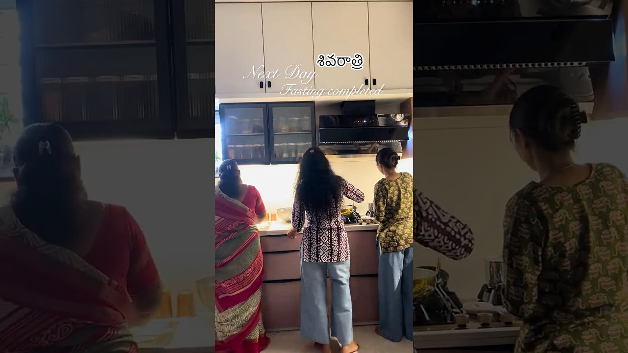 Shivaratri fasting completed#shiva#shorts