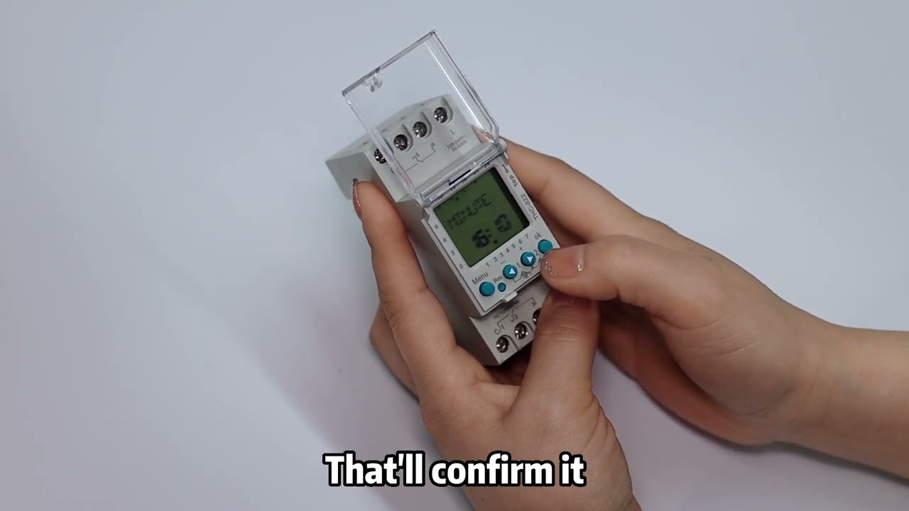 How to set a THC-822 timer switch？