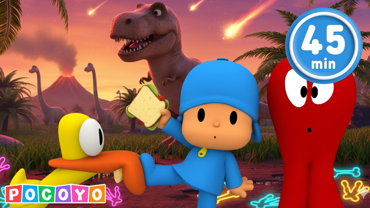 🦖 ¡La aventura dinosaurio de Pocoyo! 😳 ¡Cuidado con el T-REX! | Pocoyo 🇪🇸 Español