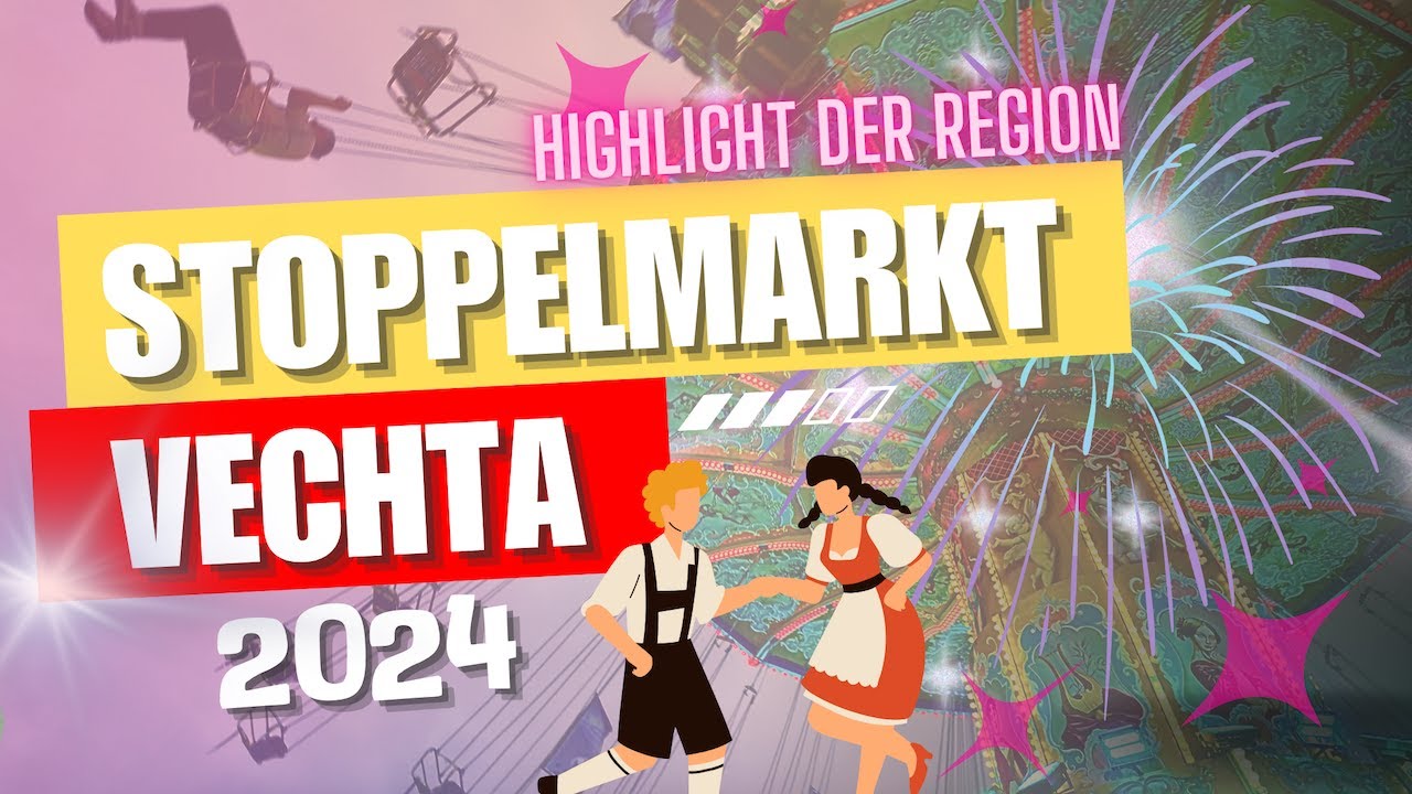 🎡🎢🎠 Stoppelmarkt Vechta 2024 🤩 Hier feiert die ganze Region 🥳 4K