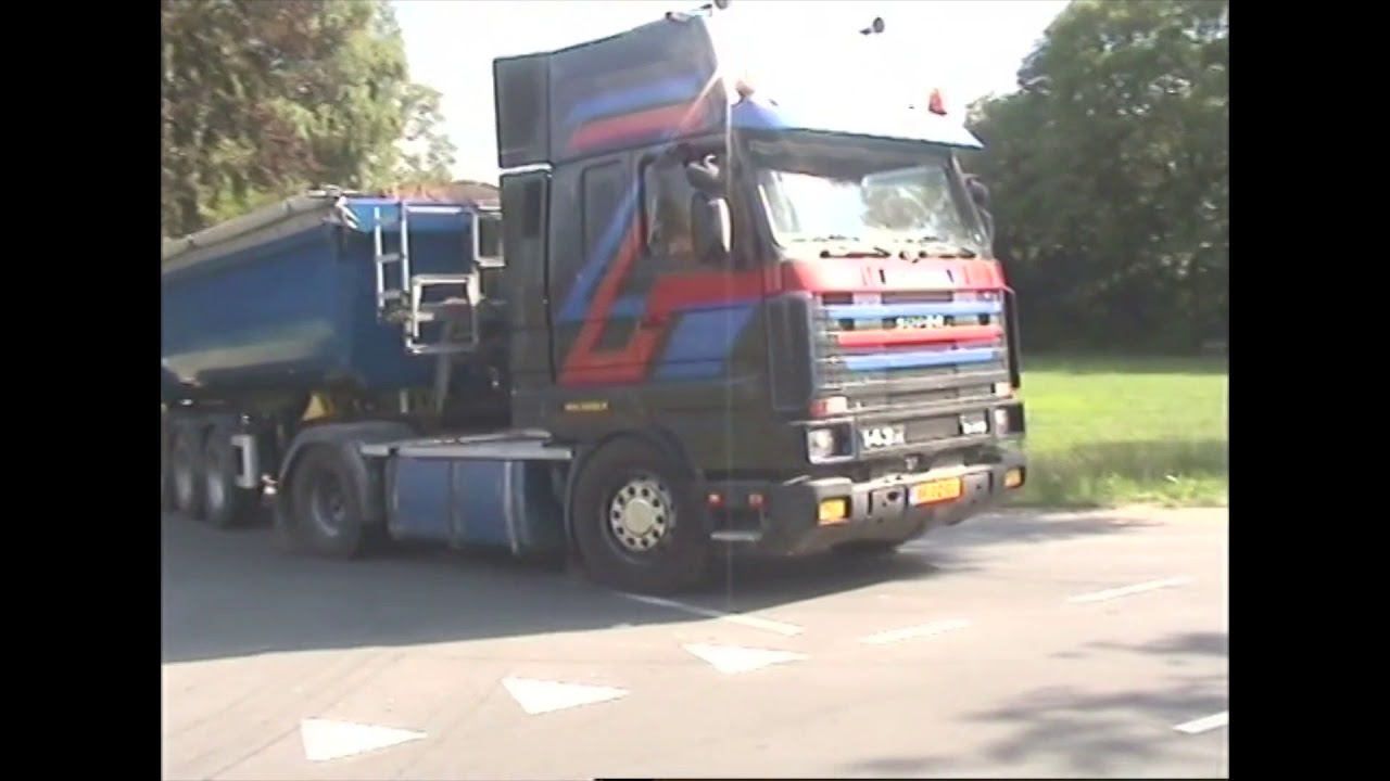 SCANIA 143 V8 BLACK VELVET IN HOLLAND 2006