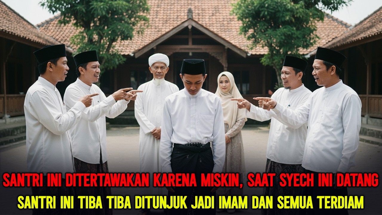 Santri Miskin Ditertawakan Saat Ditunjuk Jadi Imam Tarawih, Tak Ada Yang Tahu Ini Yang Akan Terjadi