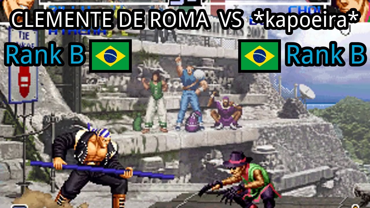 The King of Fighters 2002: (BR) CLEMENTE DE ROMA vs (BR) *kapoeira*