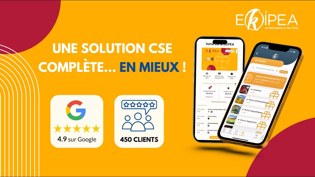 EKIPEA : La solution complète pour les CSE – Comptabilité, gestion, e-billetterie & dotations 2026