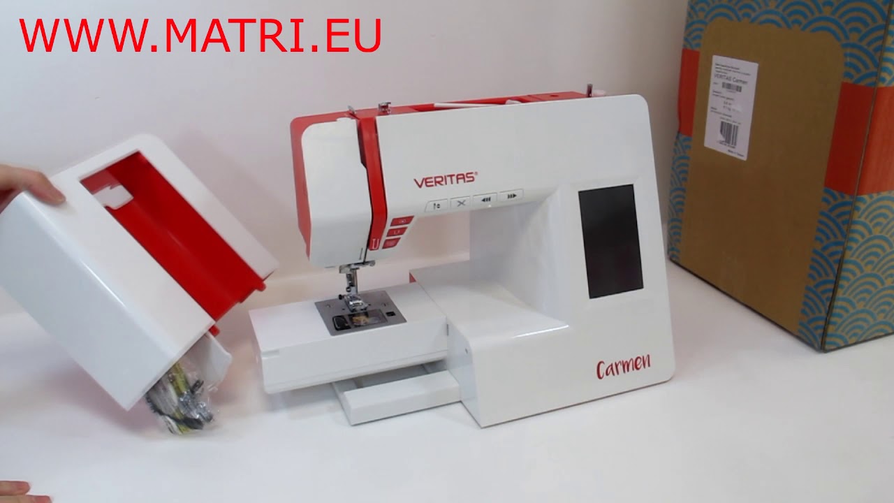 Veritas Carmen sewing machine what is in the box
