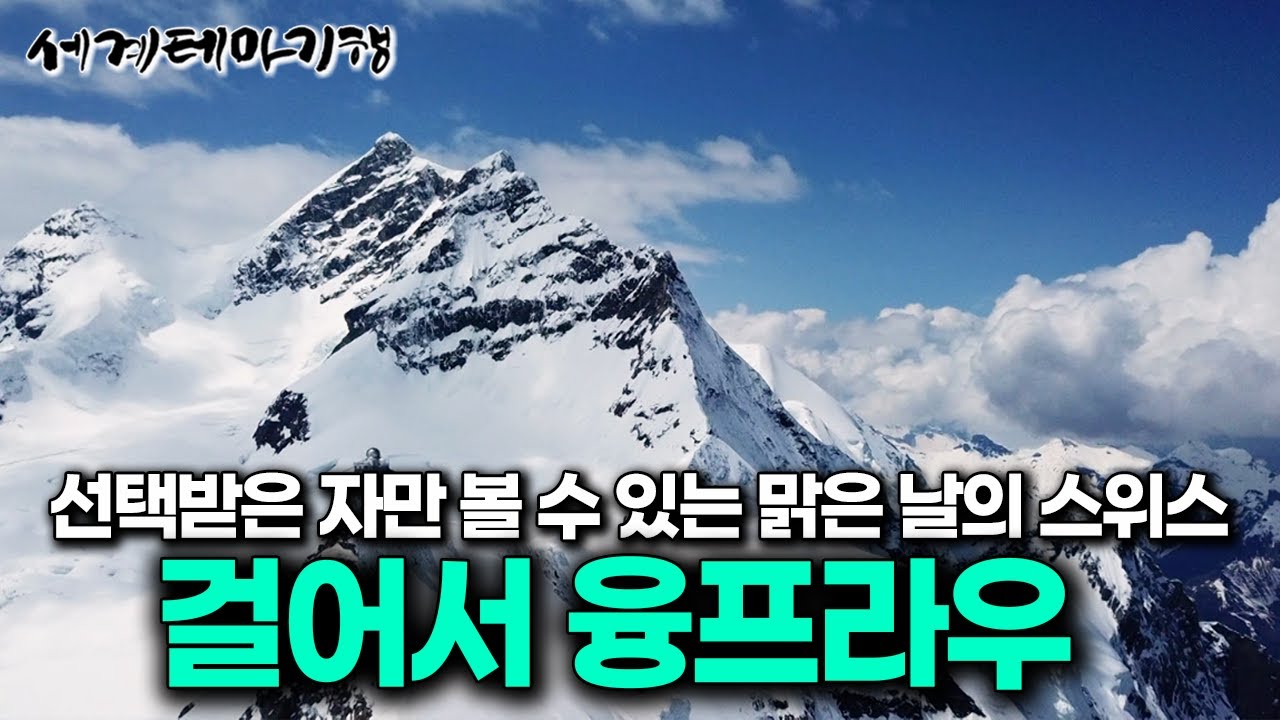 운때가 제대로 맞아야 감상할 수 있는 스위스 융프라우 절경 🏔️｜스위스 전문 가이드도 몇 번 못 본 융프라우의 진짜 모습ㅣ세계테마기행│#세테깅