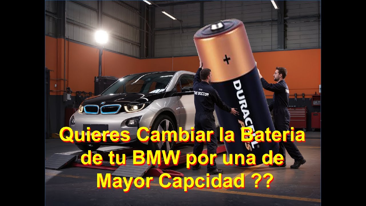 Quieres Cambiar la bateria de tu BMW por una de mayor Capacidad ?