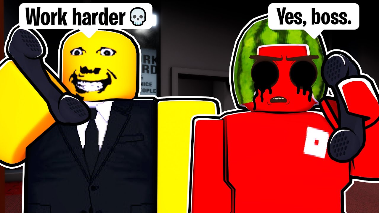ROBLOX But WEIRD STRICT BOSS
