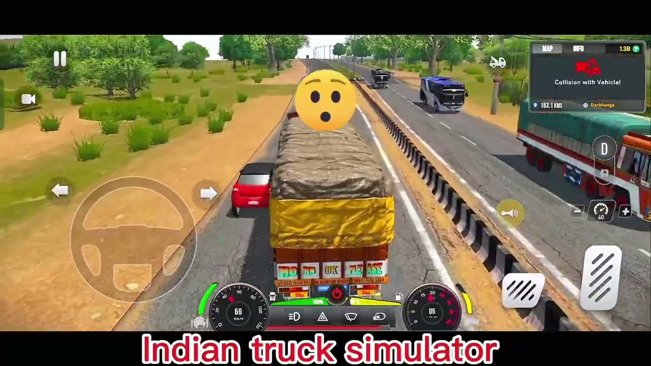 🚛 Indian Truck Simulator Mumbai Drive 🏙️ | Gateway of India Challenge 🔥