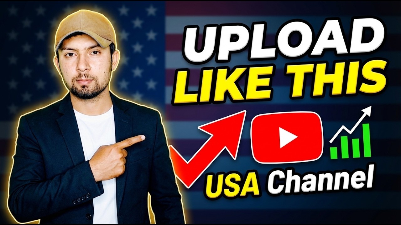 How to Upload Videos on a USA YouTube Channel (Fast Growth Strategy)