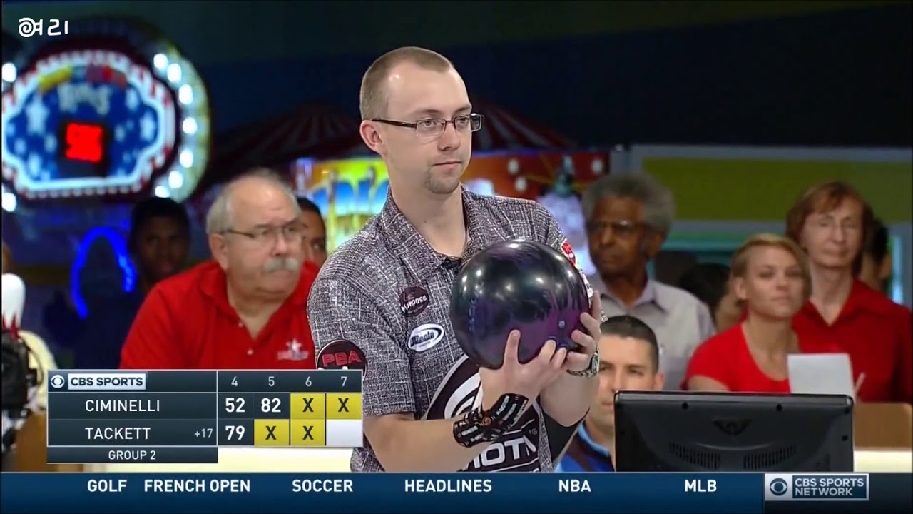 【볼링 강좌】 이 제이 타겟 EJ Tackett 5스탭 파워볼링 크랭커 털이치기 로테이션 릴리즈 슬로우모션 Slow Motion Release