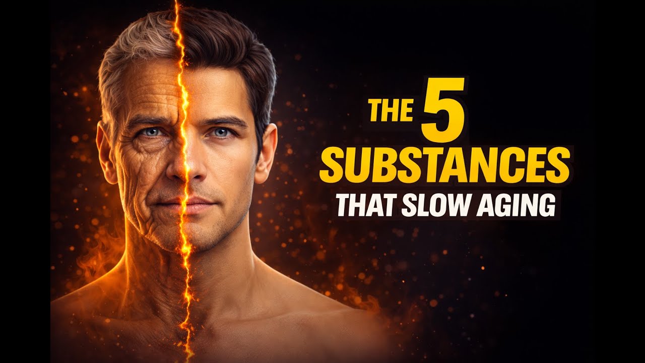 The 5 Substances That Slow Aging (What Science Shows)