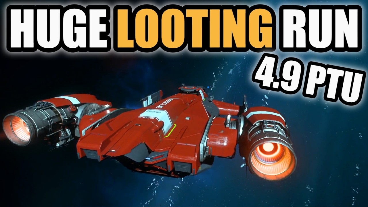 I GOT TOO MUCH LOOT, TOO EASY, TOO FAST - Star Citizen 4.9 PTU