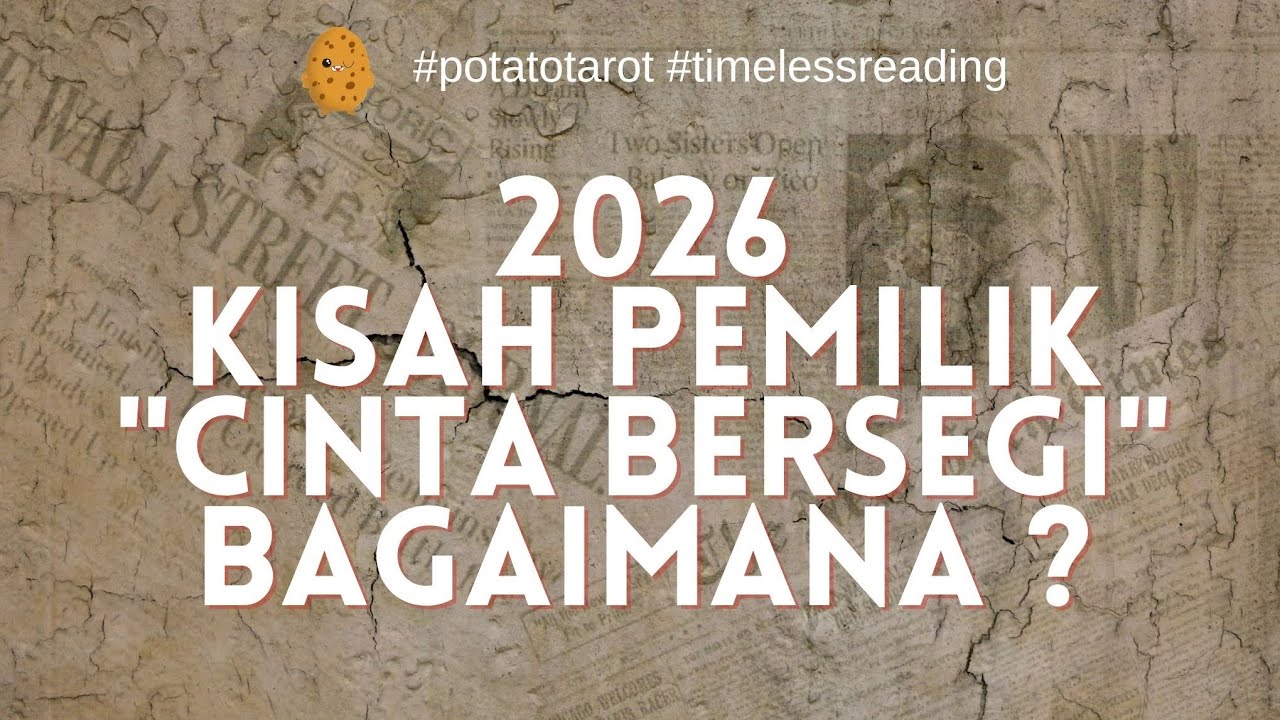 CINTA SEGITIGA - 2026 #potatotarot #mellamorgen #timelessreading #generalreading