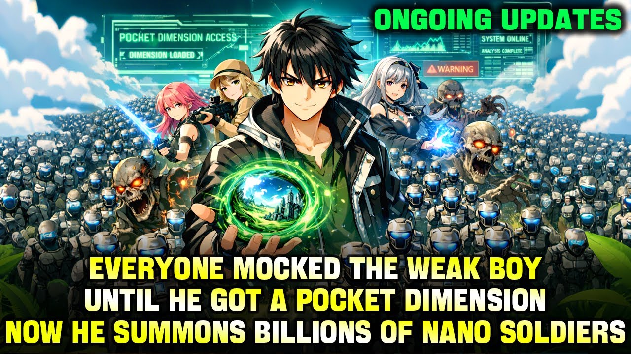 Boy Everyone Mocked Got a Pocket Dimension—He Can Evade Undead and Summon Billions of Nano Soldiers!