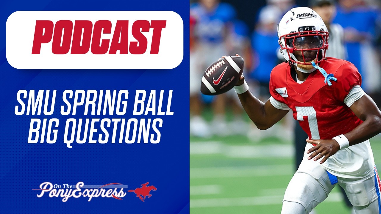 Biggest Question for SMU Spring Football | SMU Backcourt Elevating for Mustangs Basketball