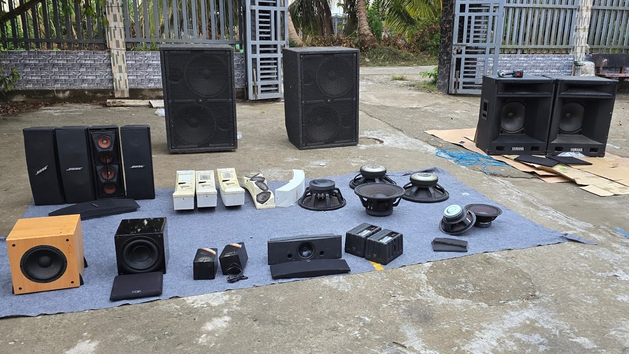 Sub kép 50 usa. Loa rời 25 40. Loa tay bose. Bose 402 502 panaray.  Lh 0966.812.781 