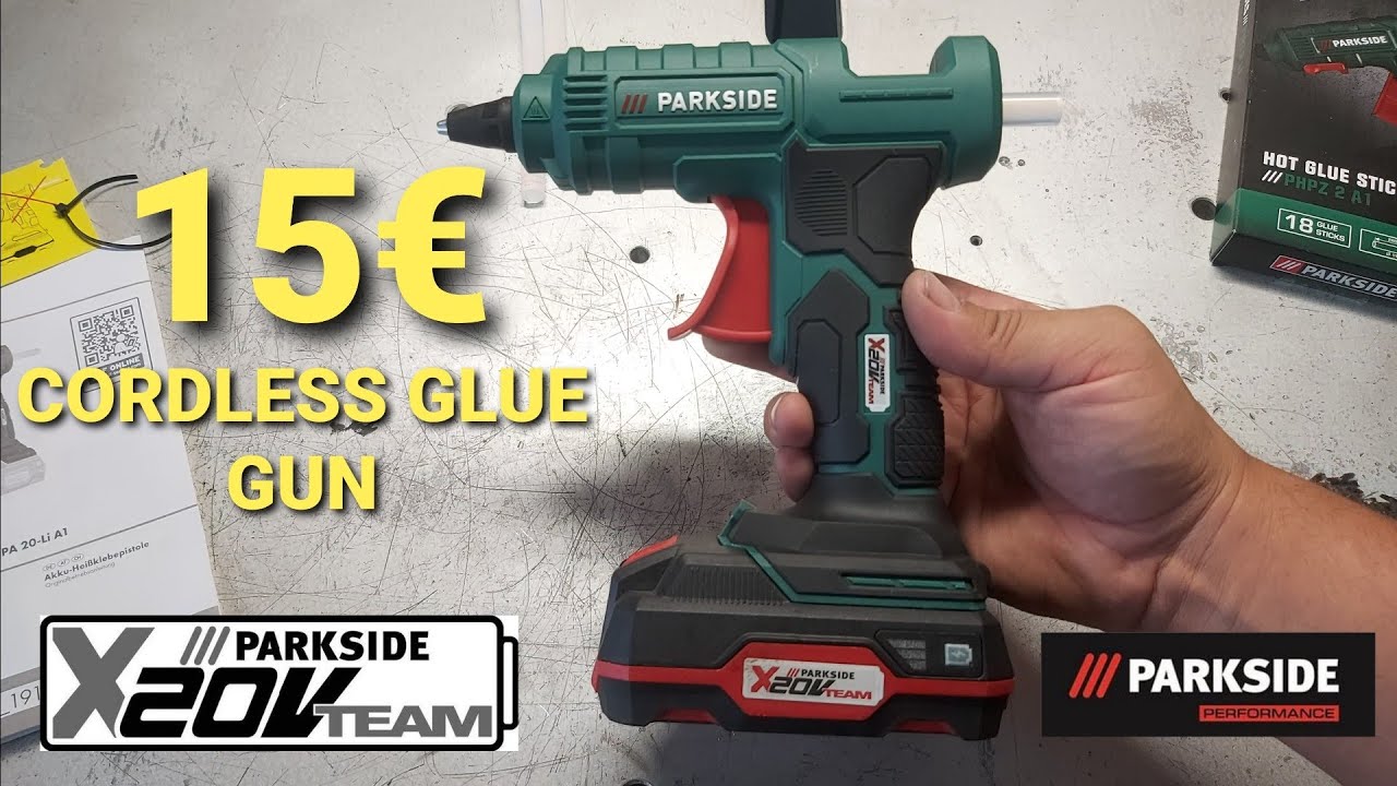 Parkside akkumulyatornyy kleyevoy pistolet PHPA 20-Li A1  X20TEAM