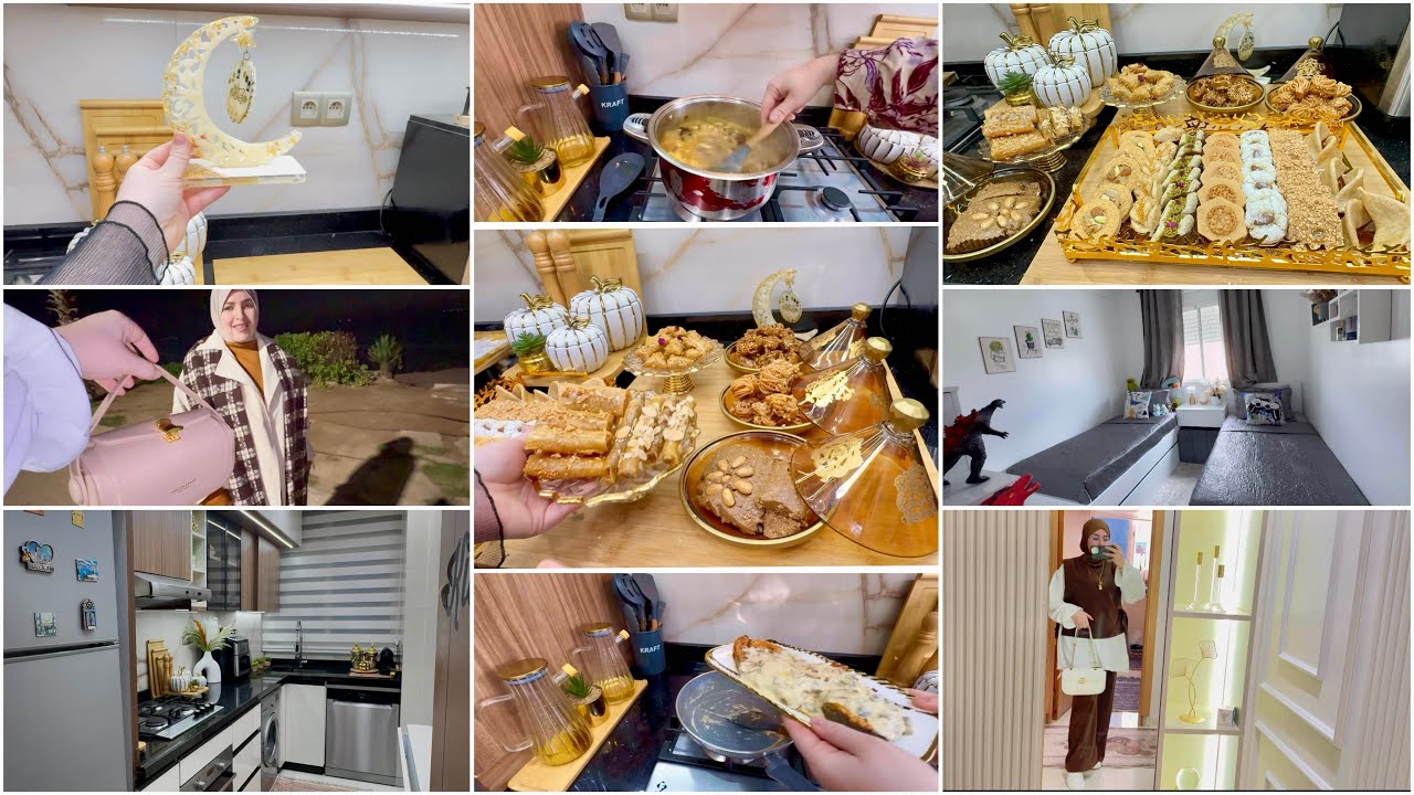 تحضيرات رمضان🌙شباكية مقومة ومعسلات رمضانية🌙ألذ شوربة سمك سجليها غتحتاجيها🌙جديد ملابس الأطفال للعيد😍