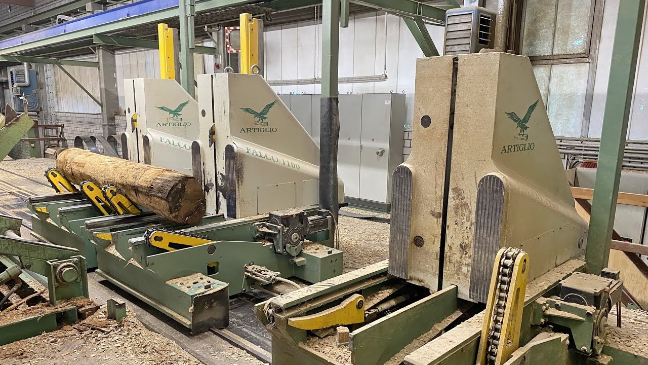 Diba Machinehandel l Artiglio modular hydraulic log carriage Falco 1100