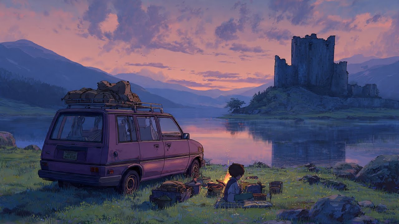 🚐 Van Life Lo-fi Roadtrip 24/7 | Nonstop Chill Beats for Study, Work & Drive