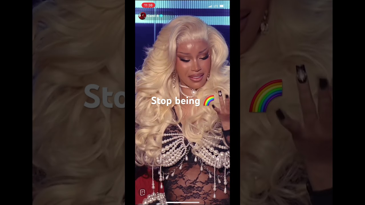 Cardi gets emotional at album release 