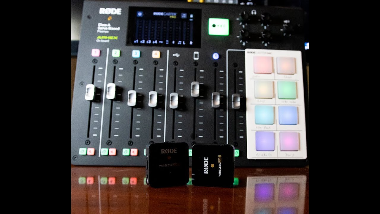 Rode Wireless GO2 with RodeCaster Pro!