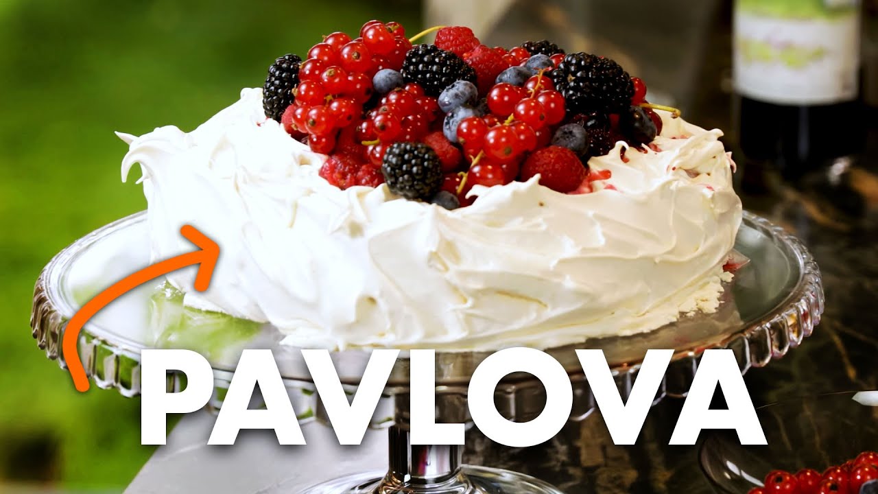 Pavlova - die schönste Baisertorte der Welt!