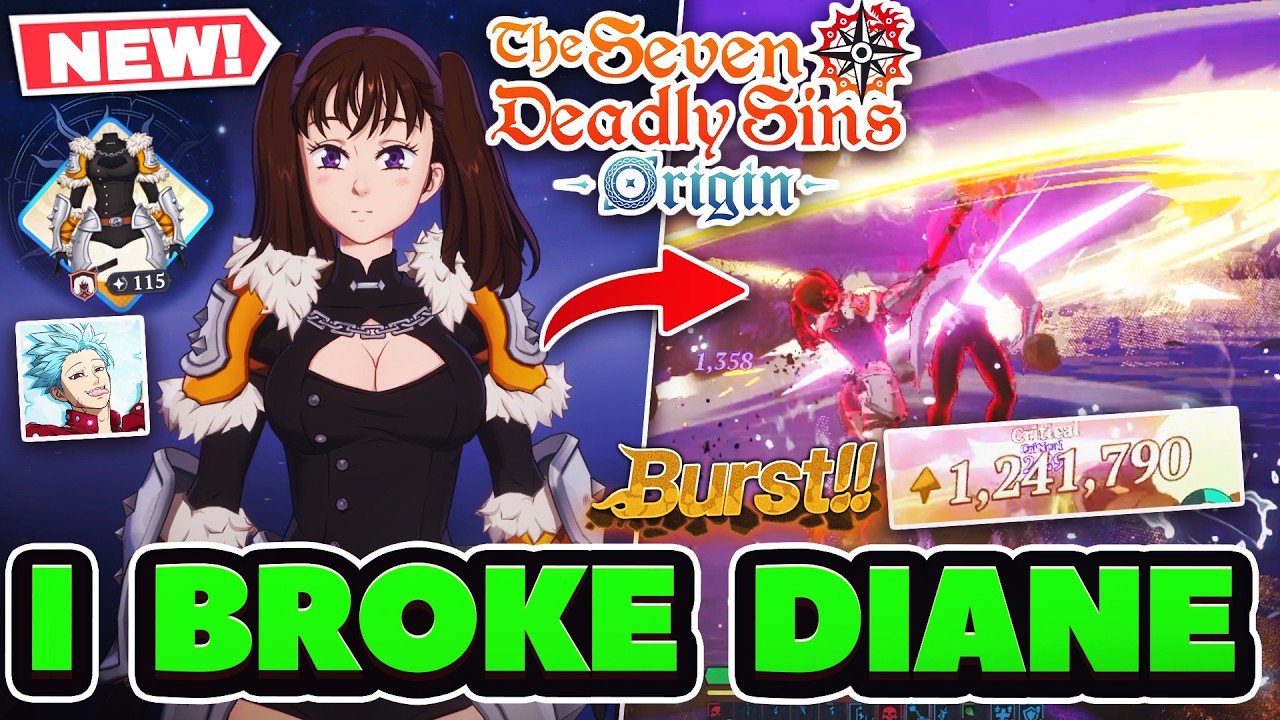 I BROKE DIANE! NEW ENGRAVED OUTFIT IS FOR BAN? GOWTHER COMBO! | 7DS: Origin
