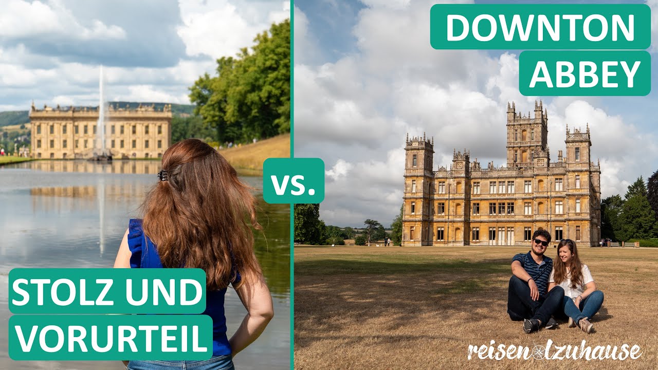 Wir besuchen Pemberley (Chatsworth House) & das Downton Abbey Schloss (Highclere Castle) ● Vlog #72