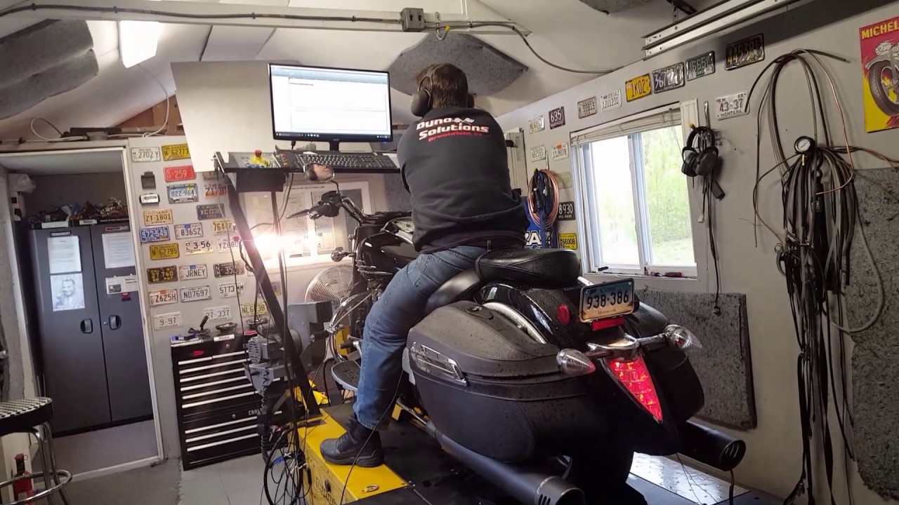 Yamaha Stratoliner on Dynometer