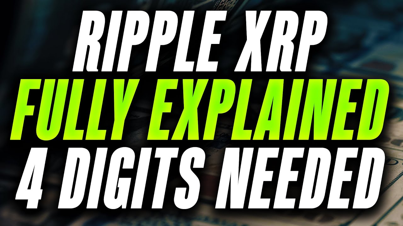 💥RIPPLE XRP FULLY EXPLAINED🚨XRP DESIGNED FOR 4 DIGITS💥💣NEW FINANCIAL SYSTEM INCOMING