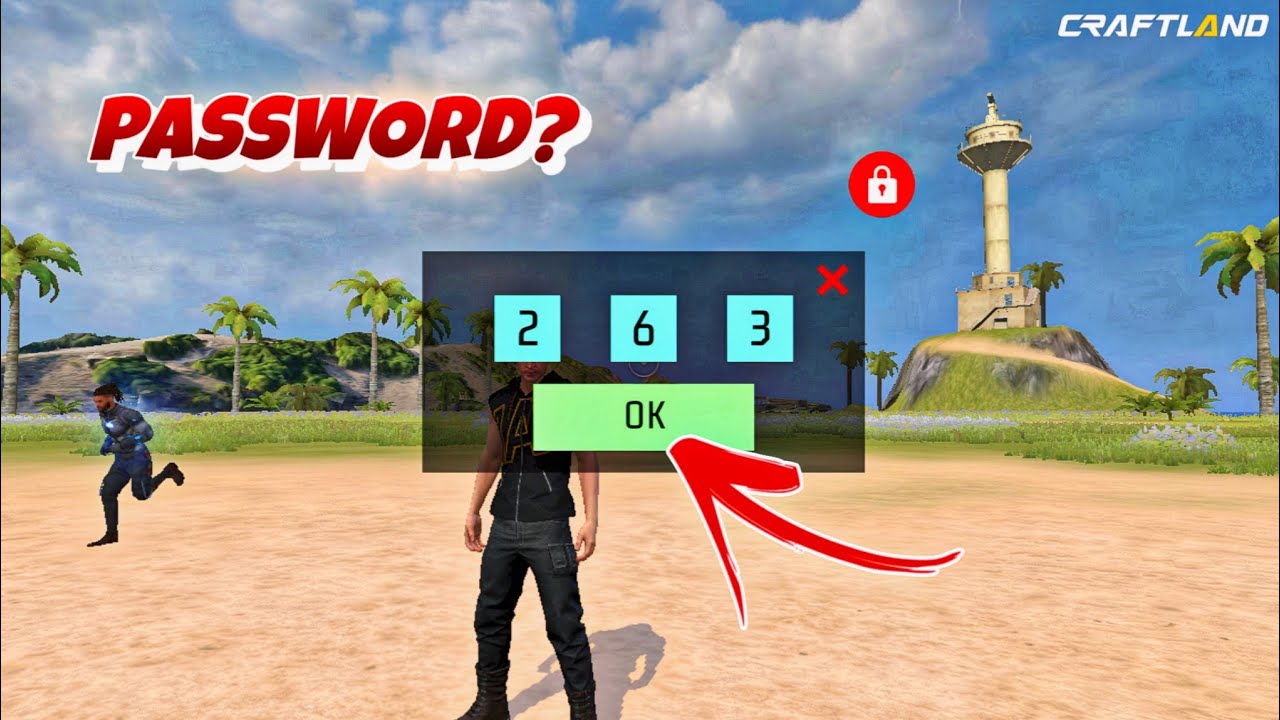 Make Password Menu in Craftland | Freefire SacSo