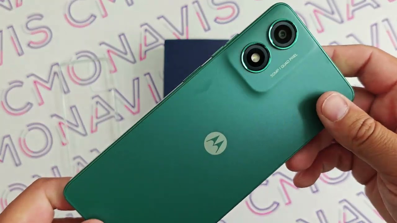 Déballage Motorola Moto G04s