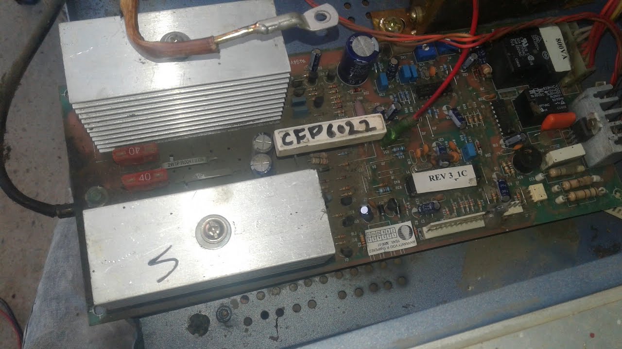 Luminous log board inverter dead main Led glow falt repair