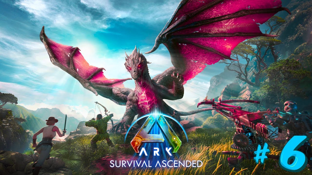 Ark: Survival Ascended [ Прохождение : The Island ] - [ эпизод 6 - Ютиранус и пара пещер ]