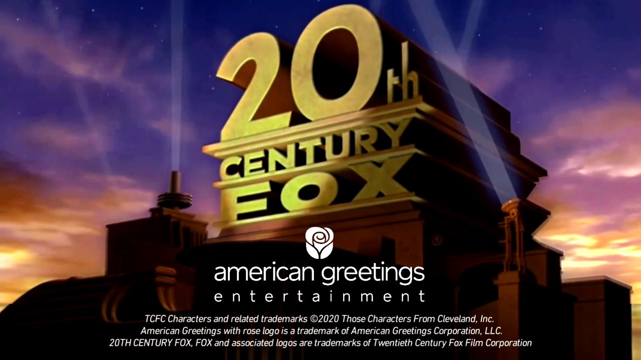 20th Century Fox/American Greetings Entertainment with the Copyright Stamp