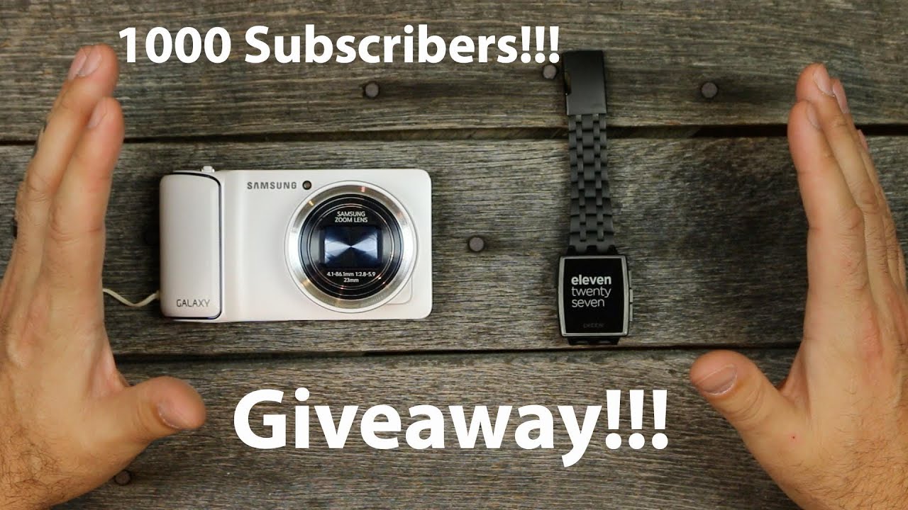 1000 Subscribers!! GIVEAWAY!!