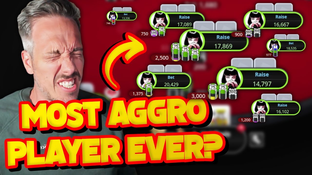 Playing Against The MOST AGGRESSIVE Player  || Every Hand Revealed - Part 2