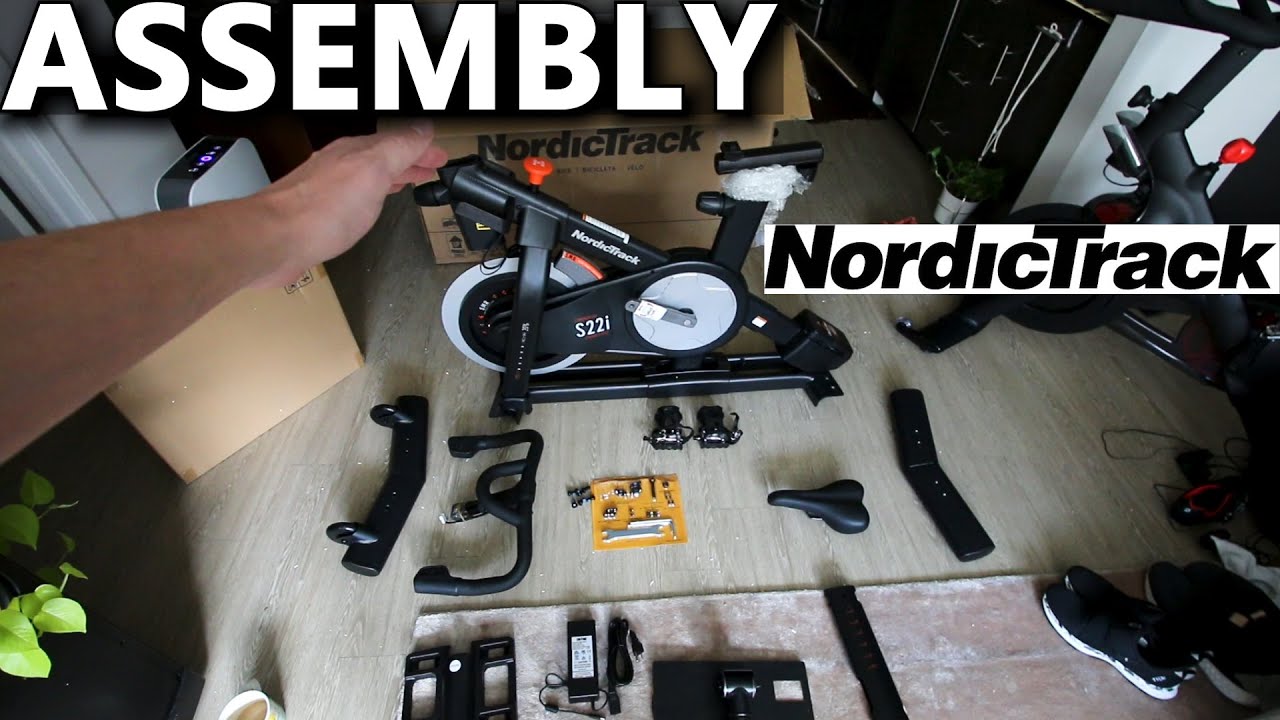 NordicTrack S22i Assembly - How to Build NordicTrack S22i Studio Cycle - S10i and S15i assembly