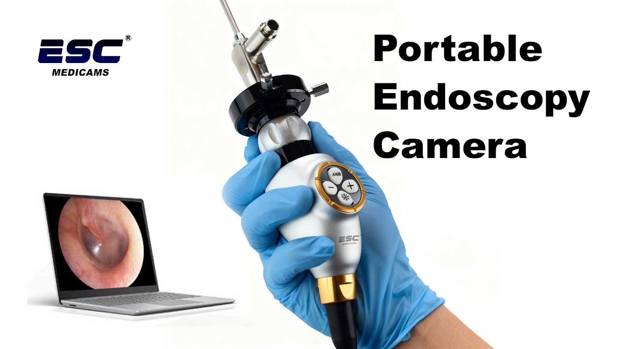 ESC Medicams New Portable USB Endoscopy Camera 2100p for Pc Laptop