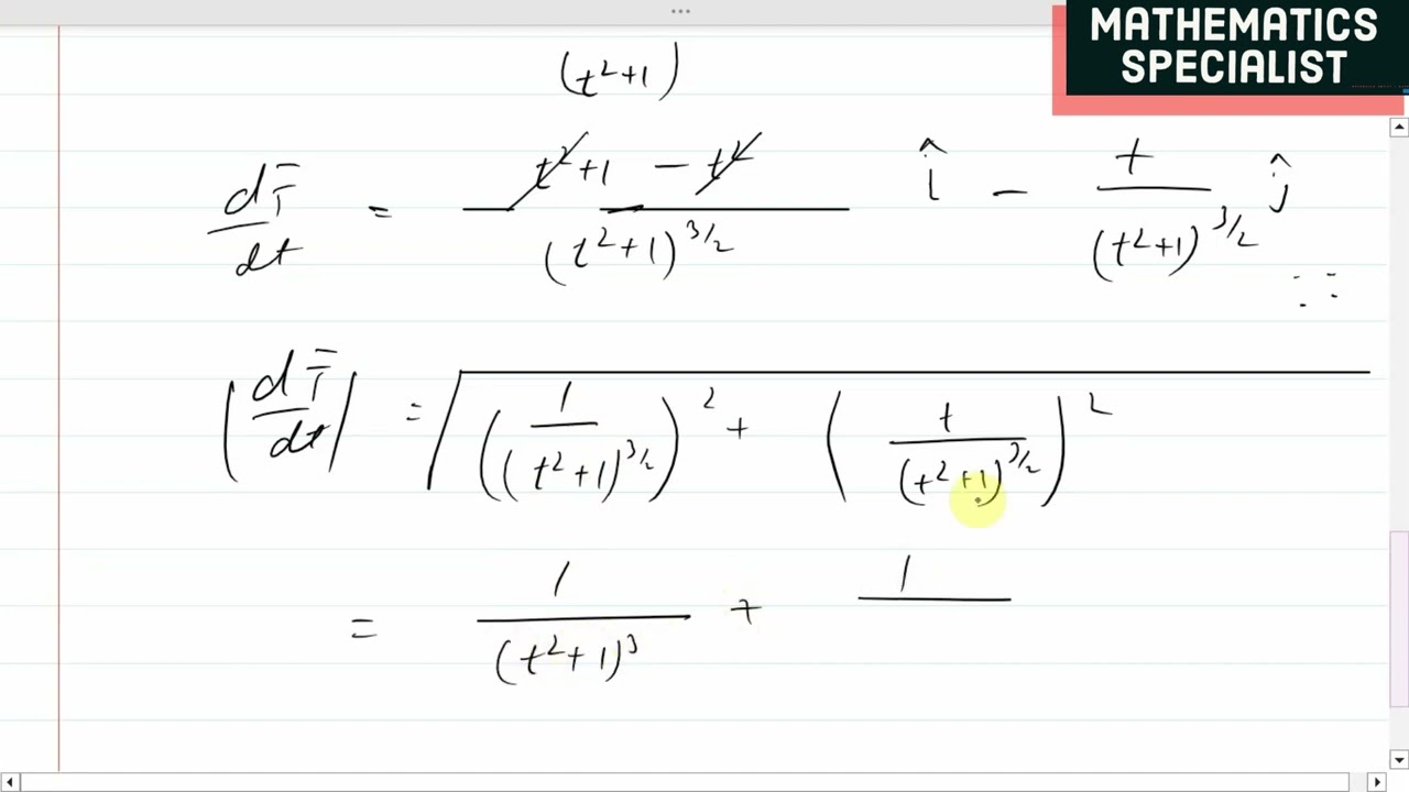 Exercise 13.4 | Question 13-16 || Thomas calculus 14th edition | curvature $ Normal of space curve