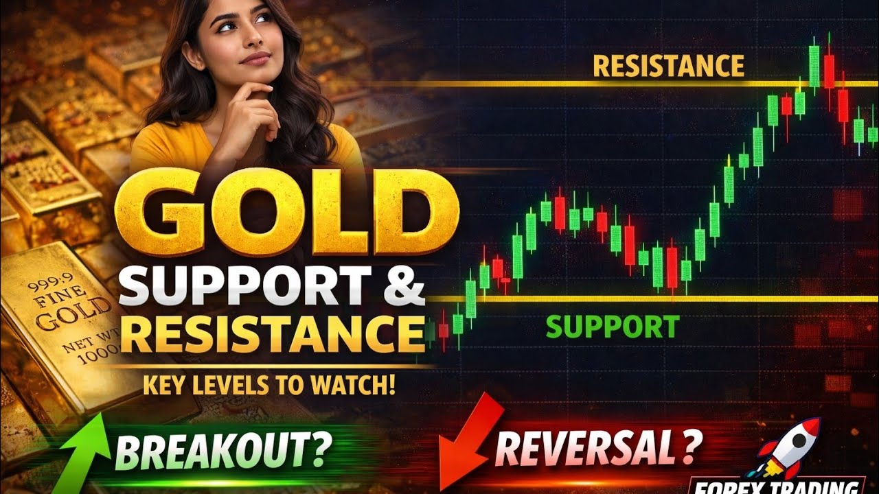 Gold Support and Resistance Today | XAUUSD Key Levels to Watch Now | Gold Price Analysis