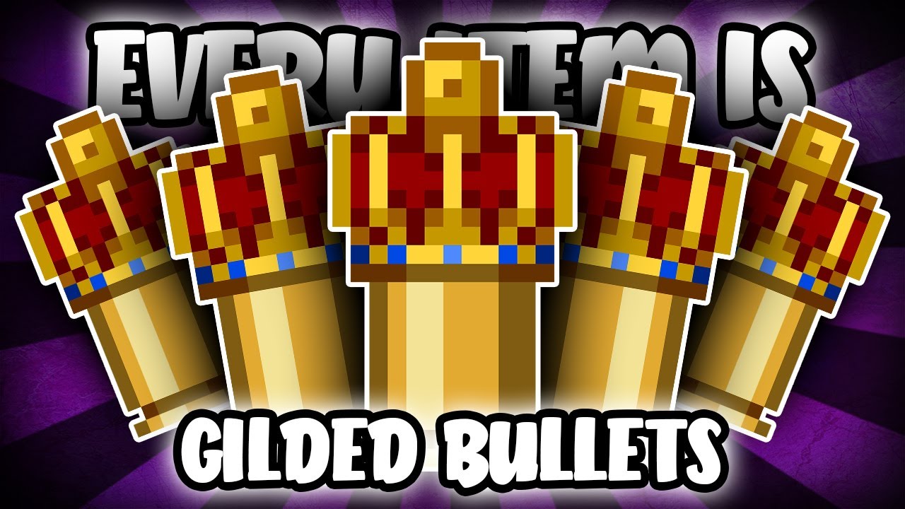 Каждый предмет — это ПОЗОЛОЧЕННЫЕ ПУЛИ — Custom Gungeon Challenge